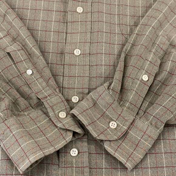 Daniel Cremieux Flannel Button Collar Shirt Size XL - Picture 6 of 12